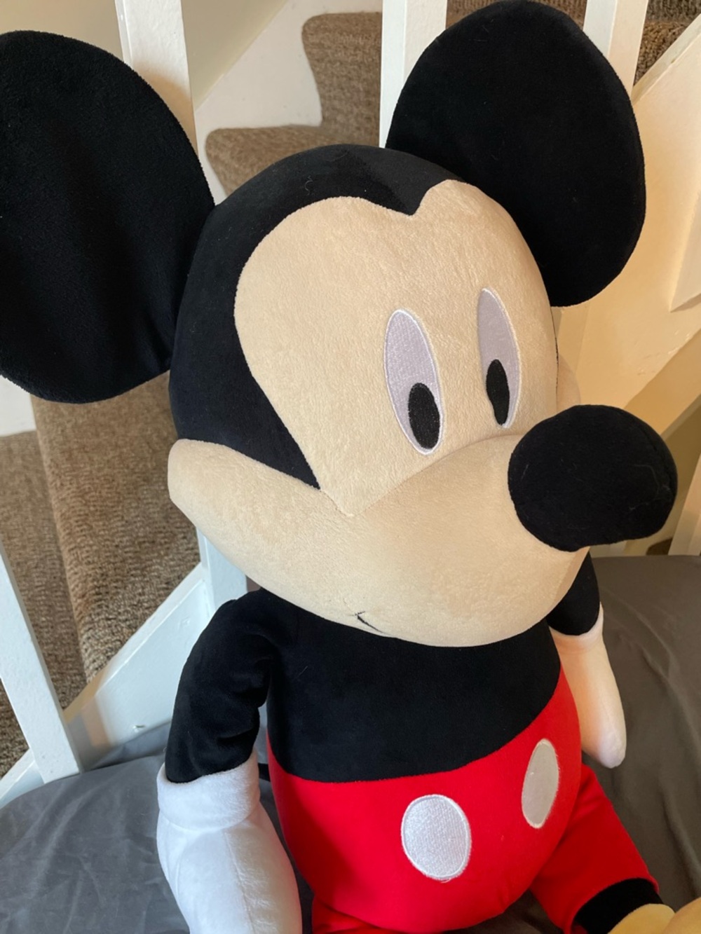 Disney Baby Mickey Mouse Jumbo Stuffed Animal Plush Toy 40inch - Good condition - Picture 2 of 9